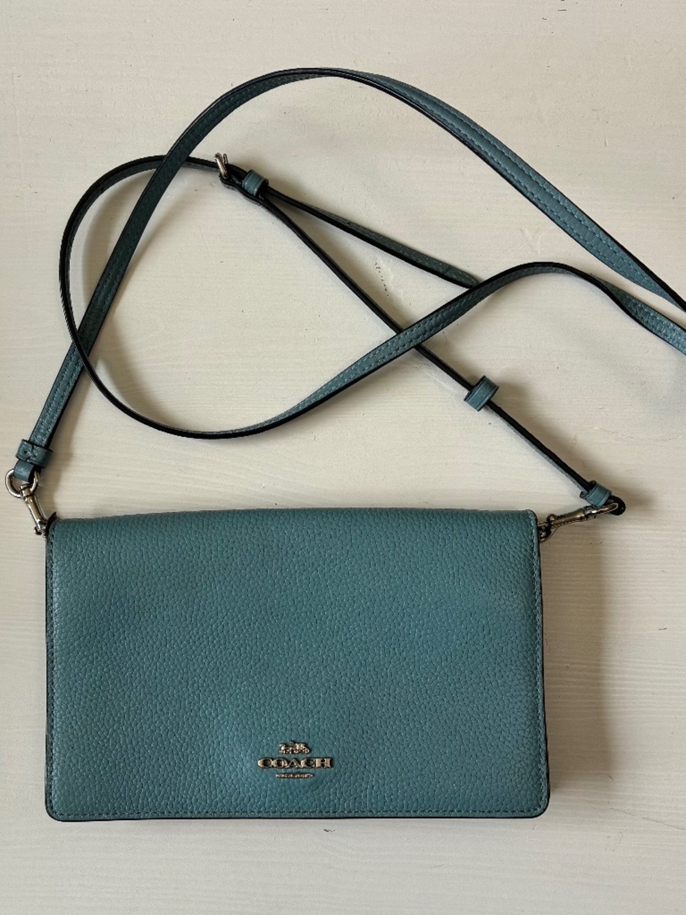 Coach Pebble Crossbody Wallet
